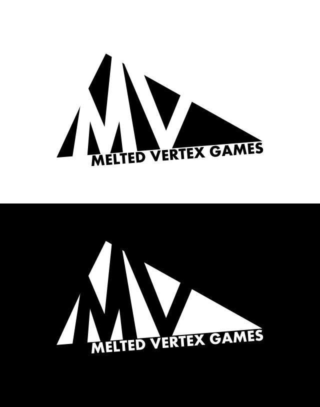 Melted Vertex Games logo